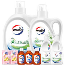 Walch 威露士 la有氧洗衣液松木香组合装（2.25L+1L+内衣净+消毒液x3）新旧随机