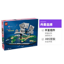 LEGO 乐高 积木41838旅行足迹地图儿童拼装玩具生日礼物