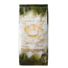 再补货、PLUS会员：babycare山茶轻柔婴儿纸尿裤体验装S码*4片 (4-8kg)
