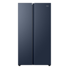 PLUS：海尔（Haier）526升冰箱 双开门 双变频 风冷无霜 BCD-526WGHSSEDB9  星石蓝