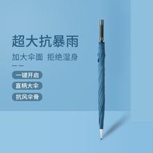 Paradise 天堂伞 商务雨伞男直柄半自动纯色大号加固拒水抗风晴雨两用伞长柄伞雨具