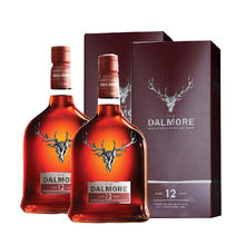 88VIP会员：THE DALMORE 大摩 DALMORE/大摩12年单一麦芽苏格兰威士忌700ml*2瓶