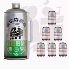 88VIP：鲸都 鲜酿皮尔森精酿啤酒 2000毫升