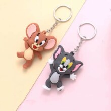 概率券：猫和老鼠情侣款创意钥匙扣 随机1个