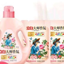 plus会员:立白大师 洗衣液玫瑰香氛 玫瑰香 1kg 1瓶 +500gx2袋