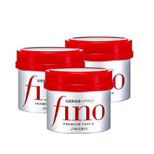 Fino 芬浓 日本Fino红罐发膜230g*3罐浸透美容液柔顺修护干枯毛躁