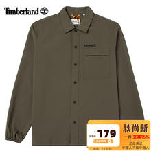 Timberland 外套男装踢不烂户外运动休闲宽松舒适工装长袖衬衫A2JJR A2JJRA58/军绿色 XS/165