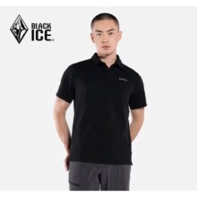 PLUS会员：BLACKICE 黑冰 Black Ice 黑冰 城市轻户外 男款 短袖Polo衫 10087687110878