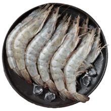 京东百亿补贴、plus会员:恒兴食品 精选单冻白虾1.5kg 加大号 40-50只/kg