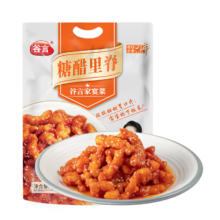 需首购、京东百亿补贴、plus会员:谷言 预制菜 糖醋里脊310g