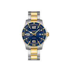 浪琴（LONGINES）瑞士手表 康卡斯潜水系列 机械钢带男表L37423967