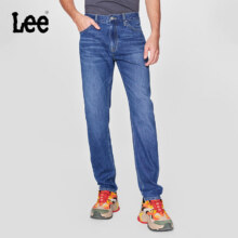 plus会员：Lee 24春夏新品 731舒适中腰锥形 男牛仔裤 中浅蓝
