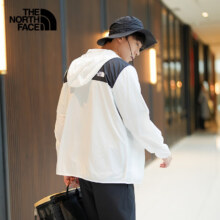 PLUS会员：The North Face 北面 户外防风夹克 8AUS KY4/黑白色