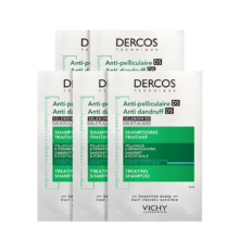 VICHY 薇姿 DERCOS绿标去屑洗发水6ml*5片体验装缓解油腻头痒