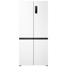 再降价、京东百亿补贴、plus会员：TCL 450升T5十字对开四开门58cm超薄机身白色家用电冰箱宽幅变温杀菌除味风冷无霜一级能效R450T5-U