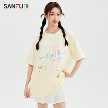 SANFU 三福 女士短袖T恤 488171