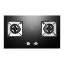 老板（Robam） JZT-32B7D 家用钢化玻璃面板台嵌两用 燃气灶 4.5kW 天然气灶具双灶
