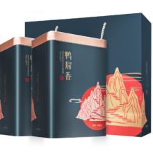 需弹券、需首购、plus会员: 碧幽四方 鸭屎香凤凰单丛乌龙茶 250g*2罐