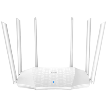 Tenda腾达路由器满血WiFi5【升级6天线】AC2100千兆穿墙王:信号增强放大器无线家用企业全屋5G双频AC21