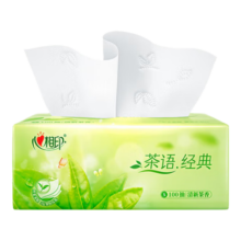 plus会员：心相印 茶语经典大包纸巾 110张*1包