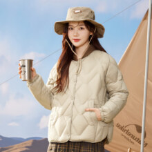 SNOWFLYING 雪中飞 女士百搭轻薄羽绒服短款 3色可选