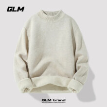 plud会员：GLM半高领毛衣 加厚针织衫 *2件