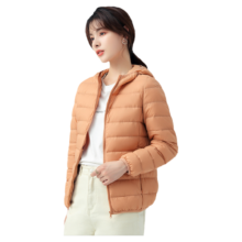 雅鹿 连帽短款羽绒服 女