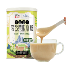 需首单、PLUS会员：汴都铺子 补钙营养代餐 黄瓜籽粉500g*1罐