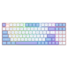 20点、plus：红龙（REDRAGON）M94 有线磁轴 机械键盘  RGB背光 白蓝紫