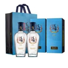 劲牌劲酒 毛铺 黑荞 52度苦荞酒单瓶礼盒 500ml*2瓶