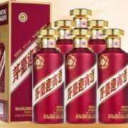plus会员：茅台迎宾酒 紫 酱香型白酒 53度 500mL 6瓶