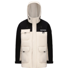PLUS会员：BOSIDENG 波司登 情侣款中性工装风羽绒服 B30145920DS
