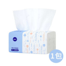 概率券：漫花 家用抽纸 1包 400张
