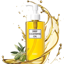 日本DHC橄榄卸妆油 深层清洁去黑头去角质脸眼唇卸妆液200ml