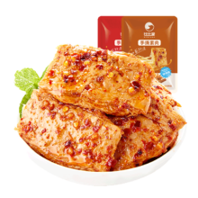 需首购：比比赞（BIBIZAN）手撕素肉混合味70包560g