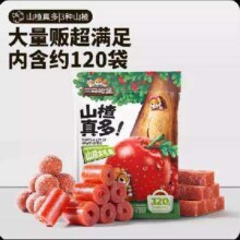 88VIP：三只松鼠 山楂大礼包 800gx1袋 约120小包