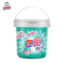 White Cat 白猫 浓缩洗衣粉 家用低泡 900g*1桶