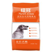 京东百亿补贴：纽冠 冻干狗粮4 0斤