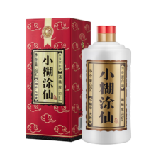 20点开始、PLUS会员：小糊涂仙 浓香型白酒 52度 500ml 单瓶装