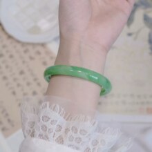 【17.9】玉镯白月光手镯女款