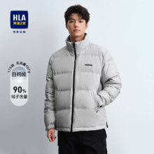 plus会员:HLA海澜之家 羽绒服男 无帽立领