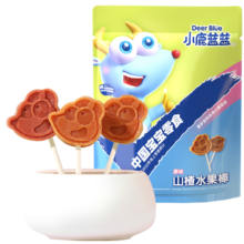 PLUS会员：Deer Blue 小鹿蓝蓝 山楂水果棒 原味 106g/袋*5件(含赠品)