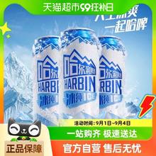 哈尔滨啤酒 冰纯拉罐500ml*3听单提装