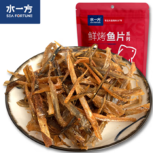 PLUS会员！水一方 现烤烤鱼片 香辣鳗鱼条60g