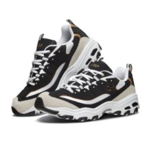 SKECHERS 斯凯奇 男复古熊猫增高休闲运动鞋