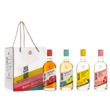 五粮液仙林生态 微醺果酒 吾调 10度 375mL 4瓶 口味度数混合装