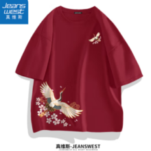 JEANSWEST 真维斯 男士纯棉短袖
