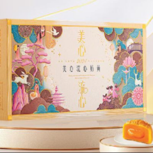 plus会员、百亿补贴：美心月饼  流心奶黄360g+京花月夕650g 组合