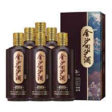 预售：金沙回沙酒 回源53度 酱香型白酒 500ml*6瓶 整箱装