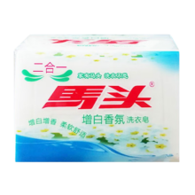 马头 增白香氛洗衣皂 无磷配方 195g 2块*4件